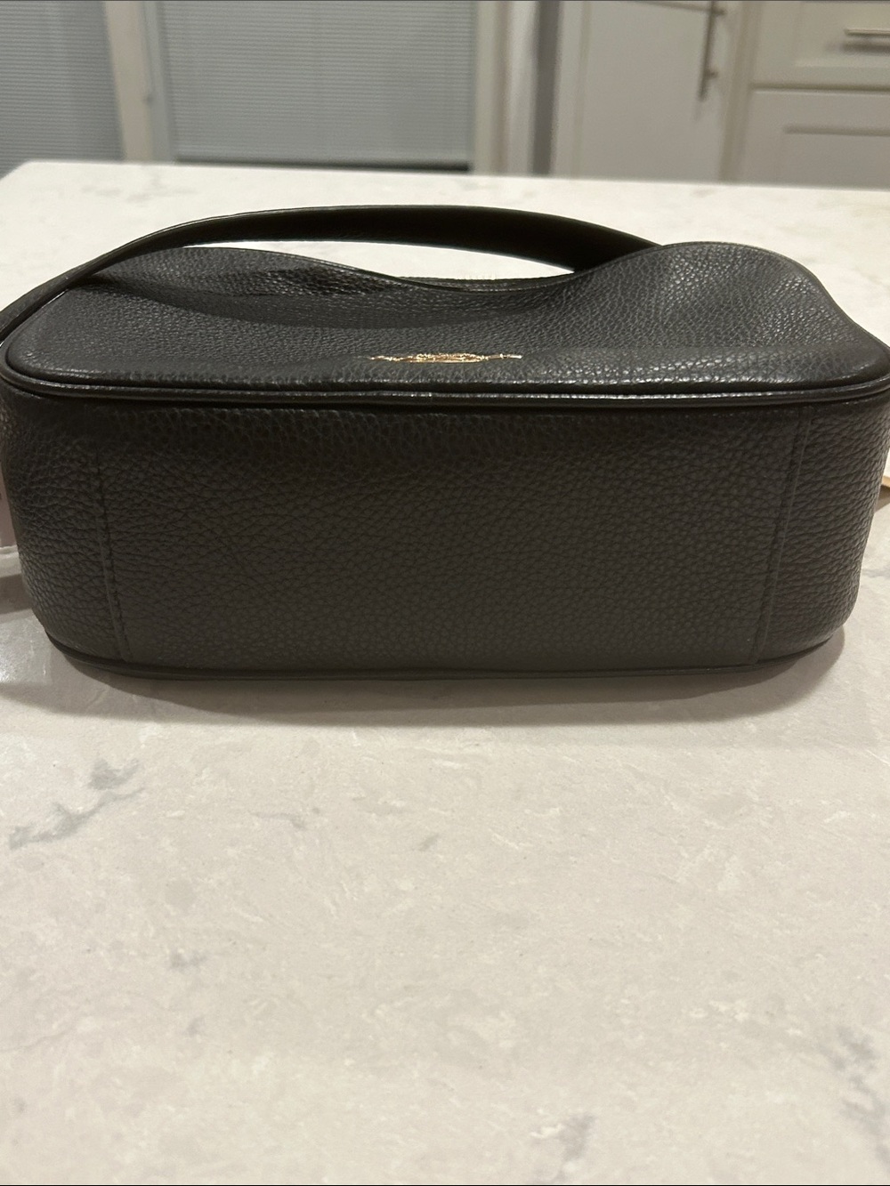 Coach Black Pebbled Leather Crossbody with Gold-Tone Hardware NWT - Picture 8 of 10